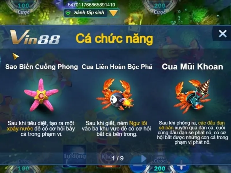 Điểm danh một số chế độ bắn được cung cấp