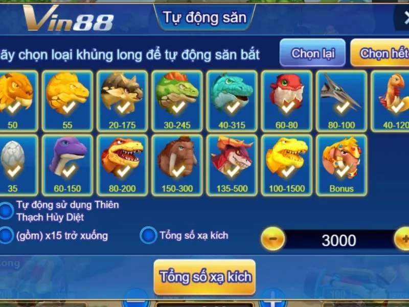 Mẹo giúp bạn chinh phục phần thưởng khủng trong Dinosaur Tycoon Vin88