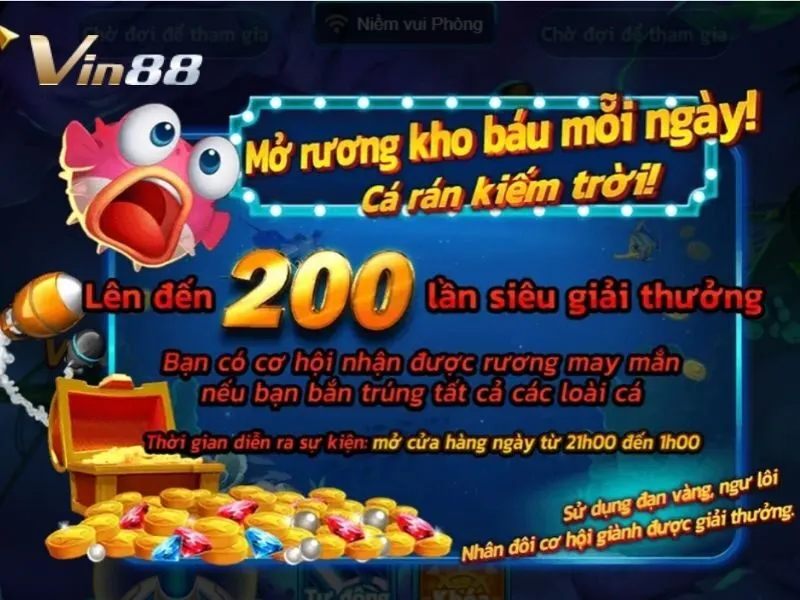 Tỷ lệ trả thưởng cao, giúp hội viên làm giàu nhanh chóng