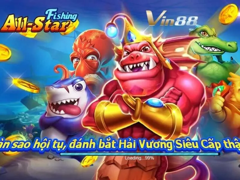 All-Star Fishing Vin88 được JILI phát hành