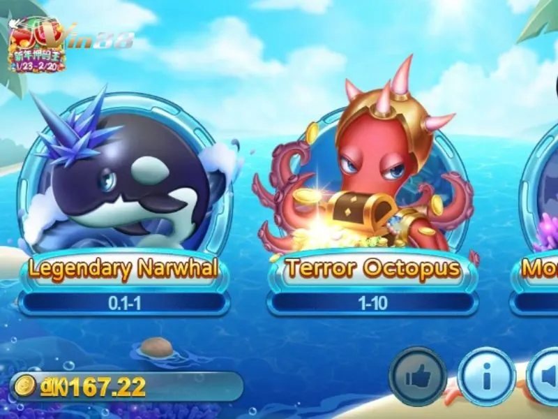 Bắn Cá May Mắn Vin88 là game bắn cá do CQ9 phát triển