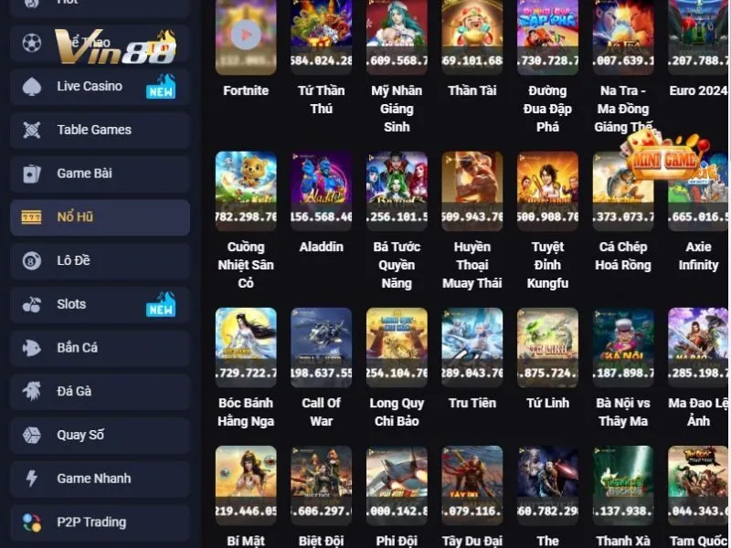 Biểu tượng game Mỹ Nhân Giáng Sinh trên Nổ Hũ Vin88