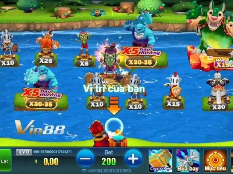 Boom Legend Vin88 thuộc thể loại game bắn cá có nhịp nhanh
