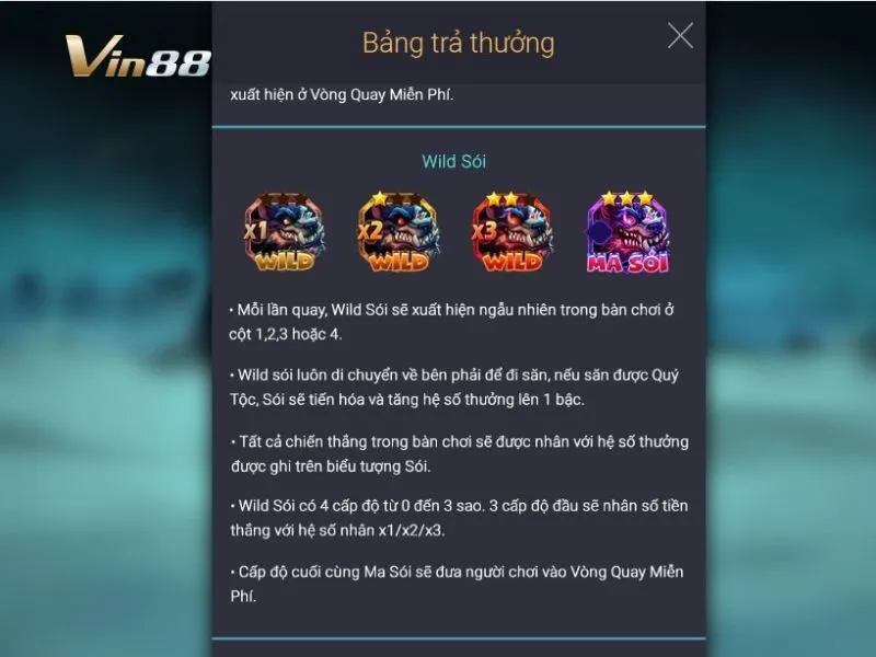 Cùng hóa thân anh hùng ngăn cản bước chân sói dữ tại Vin88