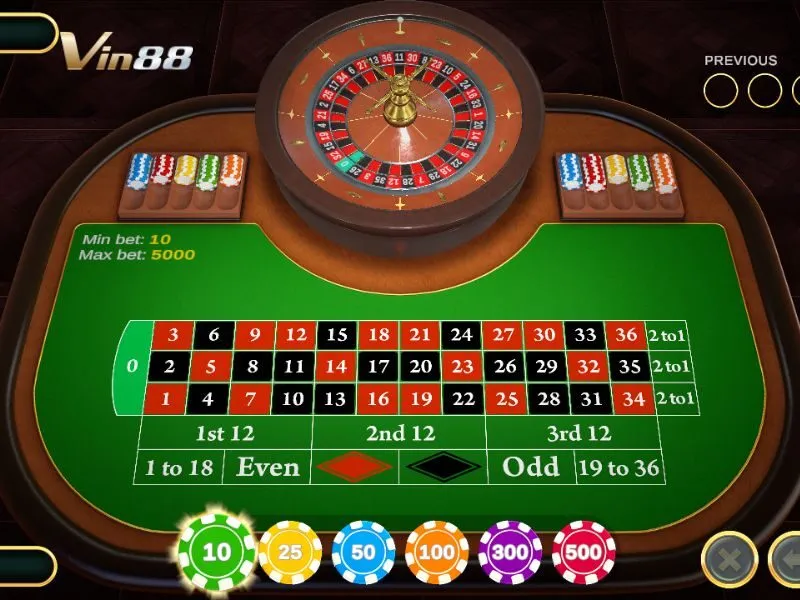 Cược Roulette Advanced trực tiếp trên bàn cò quay