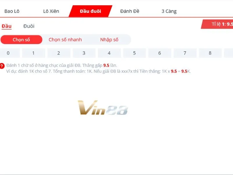 Đánh đề 2 số giải Đặc biệt mang đến tỷ lệ thắng cao