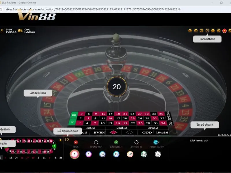 French Roulette bổ sung thêm một số loại cược đặc trưng