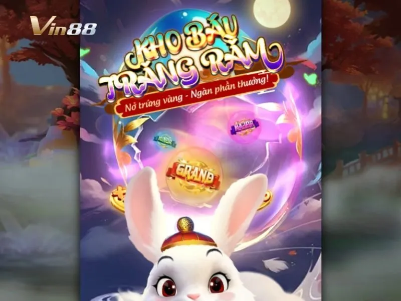 Kho báu trăng rằm Vin88 được đông đảo game thủ yêu thích
