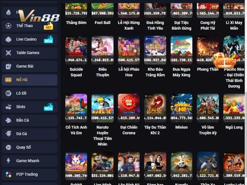 Nhấn vào biểu tượng game Phong Thần để vào chơi