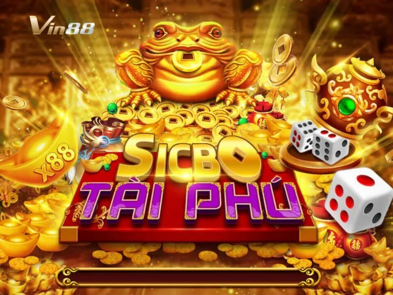 Sicbo Tài Phú có biểu tượng Thiềm Thừ Vàng