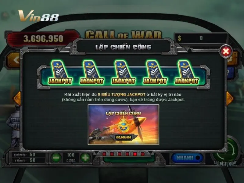 Tham gia cuộc chiến vũ trụ cùng Call of War Vin88