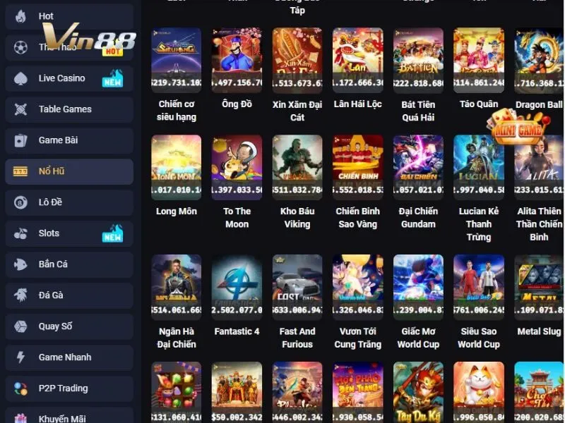 Tìm Hội Phá Đêm Trăng trên danh mục game Nổ Hũ