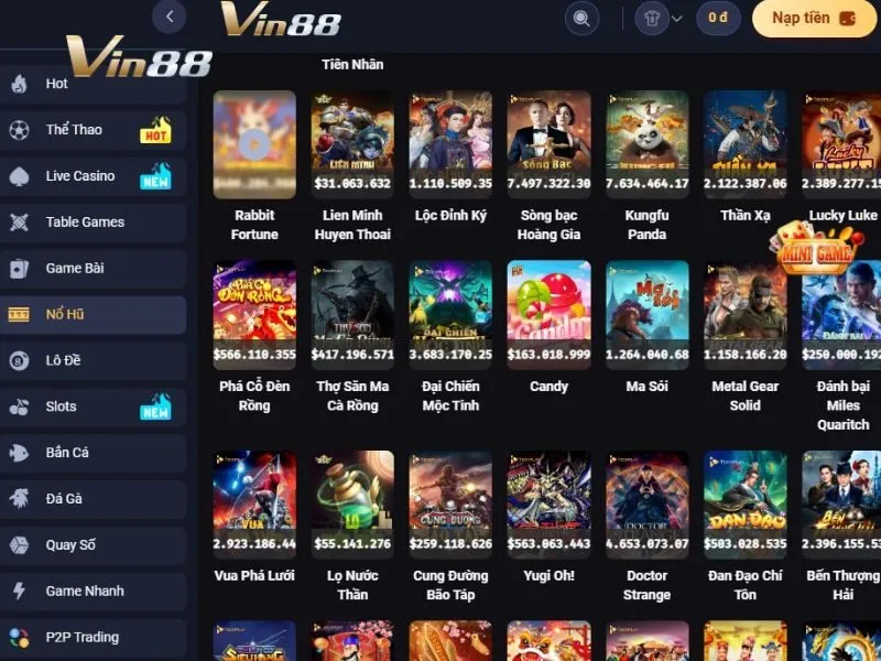 Tìm Lucky Luke trên danh mục game Nổ Hũ