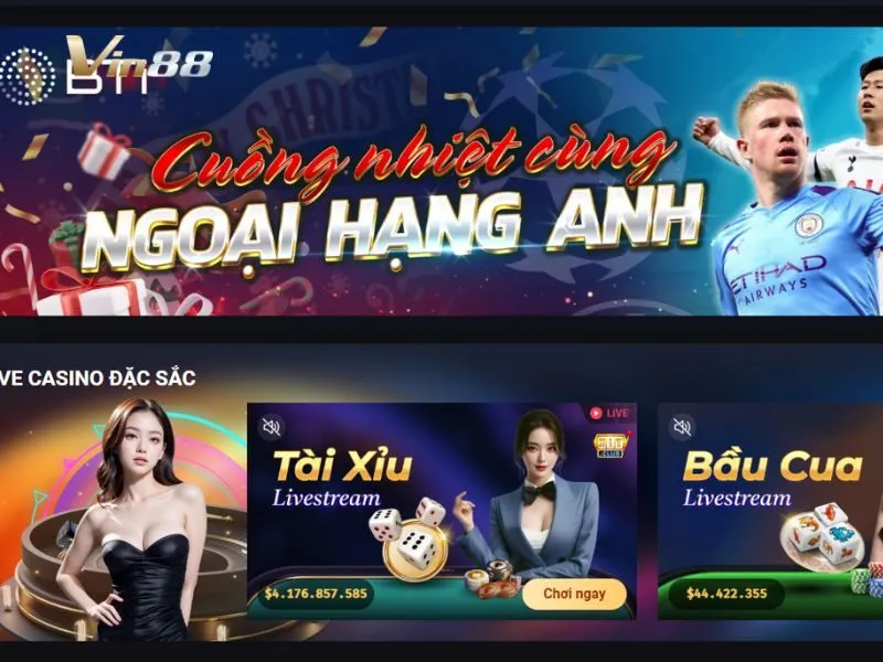 Vin88 là nhà cái uy tín được khách hàng bình chọn
