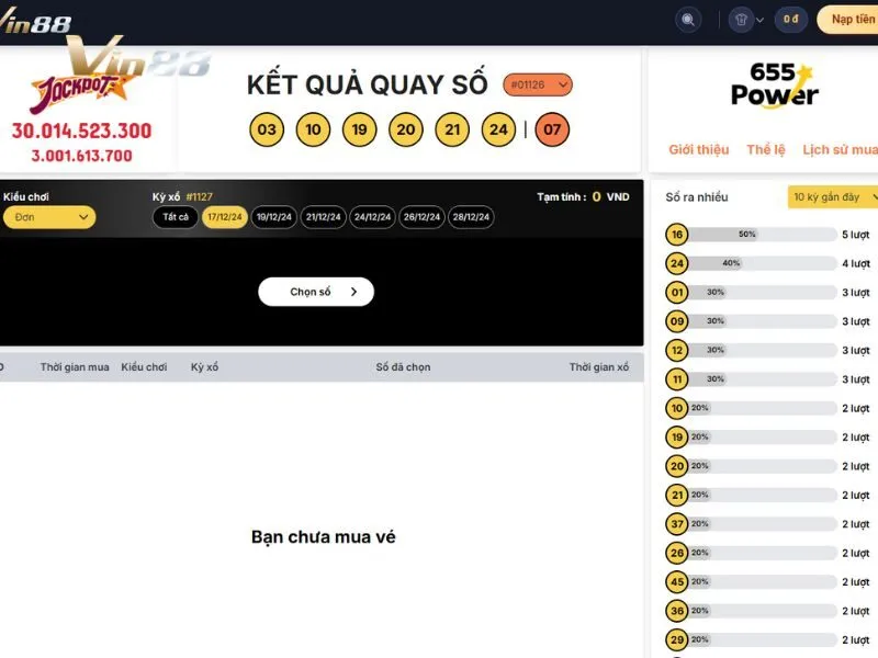 Xổ số Mega 6/15 chơi vui thắng lớn